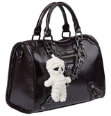 Bessie London Vintage Gothic Mini Bowling Bag