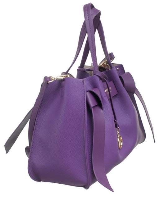 Bessie London Stylish Bow City Tote Bag