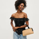 Urban Expressions Julissa Clutch Bag - Natural