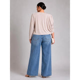 DORCAS Plus Size the Kensington Drape Top