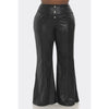 The Sang Plus Size Waist Button Up Long Pants